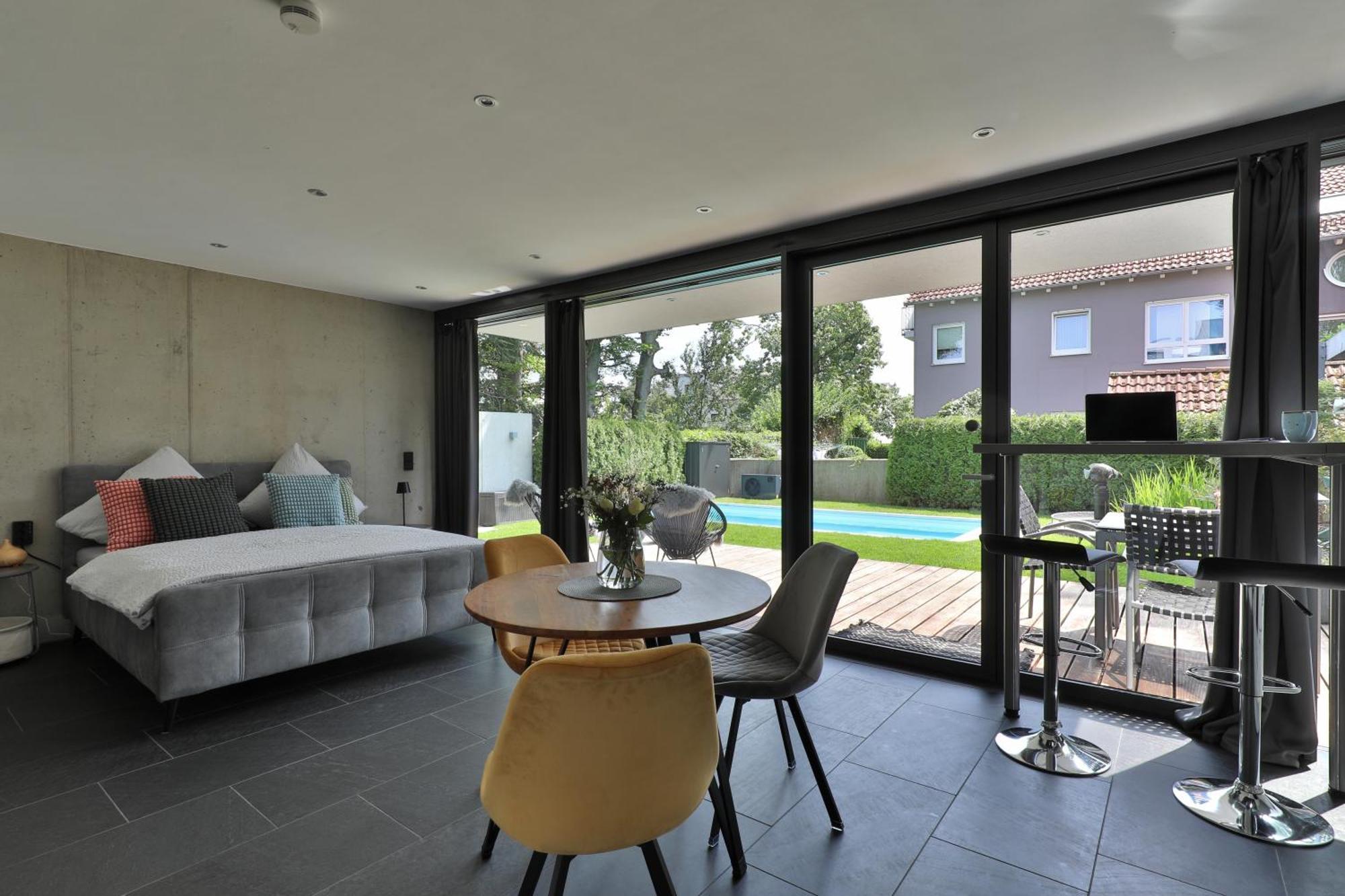 Modernes Studio-Apartment แกร์สโทเฟิน ภายนอก รูปภาพ
